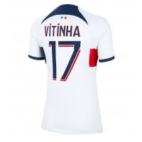 Paris Saint-Germain Vitinha Ferreira #17 Auswärtstrikot Frauen 2023-24 Kurzarm